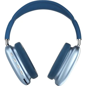 P9 Air Max Kulaklık Mavi Renk Kablosuz Bluetooth Kulaklık Wireless 5.0 Müzik Kulaklığı P9
