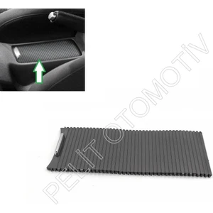 Pelit Otomotiv Jetta Orta Konsol Bardaklık Sürgülü Kapak (2006-2010)SIYAH