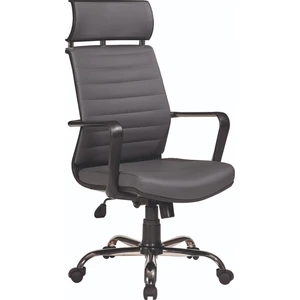 Mehmet Yaren Büro My3 Yönetici Makam - Ofis Müdür - Büro - Çalışma Koltuğu Antrasit Renk Krom Ayaklı