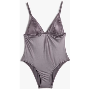 Basic Mayo İnce Askılı Parlak Kaplı