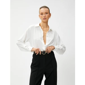 Uzun Kollu Gömlek Düğmeli