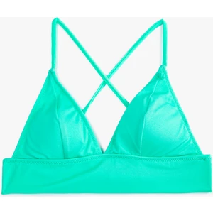 Bikini Üstü Bralet Çapraz Askılı Kaplı