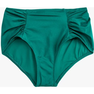 Yüksek Bel Bikini Altı Toparlayıcı Drapeli