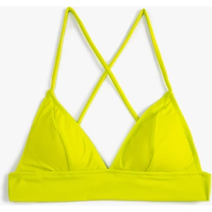 Bikini Üstü Bralet Çapraz Askılı Kaplı