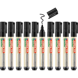 28 Ecoline Doldurulabilir Beyaz Tahta Kalemi 10 Lu Set Siyah