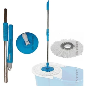 Dönerli Mop Kovası Için Komple Yedek Paspas Microfiber Mob Paspas