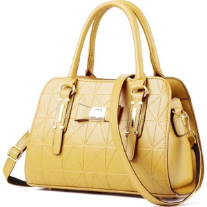 Kadın Çantası 2023 Avrupa ve Amerikan Yeni Moda Premium Kabartmalı El Büyük Kapasiteli Çanta Omuz Çantası Messenger Çanta (Yurt Dışından)