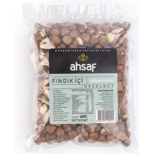 Iç Fındık Çiğ Vakum 500 gr