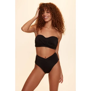 No Gossip Dennis Soft Straplez Bikini Tek Üst Siyah 229108