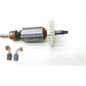 Tipi 9227 Polisaj Endüvi Rotor Kollektör ve Kömür