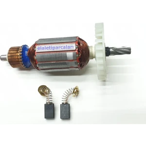 Tipi Hs 7601 Endüvi Rotor Kollektör ve Kömürü