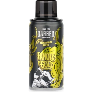 Barber Marmara 150 ml Geçici Renkli Saç Spreyi Altın Renk ile Doğal Yapıyı Bozmadan Renklendirme