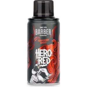 Barber Marmara Geçici Renkli Saç Spreyi Kırmızı 150 ml