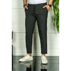 Erkek Antrasit Relaxed Fit Double Paça Jogger Pantolon