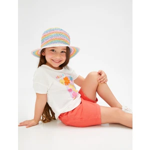 Şort Cepli Beli Lastikli Pamuklu