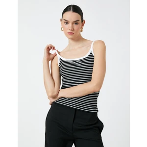 Askılı Atlet U Yaka