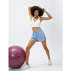 Mini Spor Şort Beli Bağlamalı