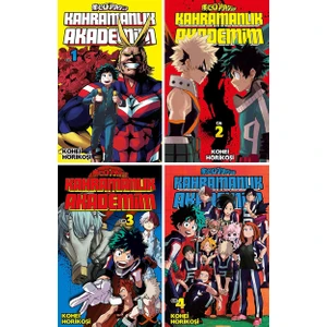 Kahramanlık Akademim 1-2-3-4. Ciltler Manga Seti