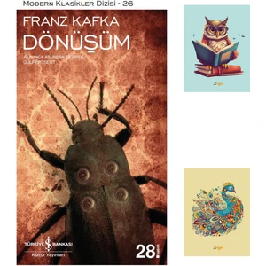 Dönüşüm - Franz Kafka + Not Defter Seti