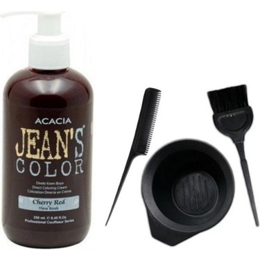 JEAN'S COLOR Saç Boyası Vişne Kızılı 250 ml ve Fluweel Saç Fiyatı
