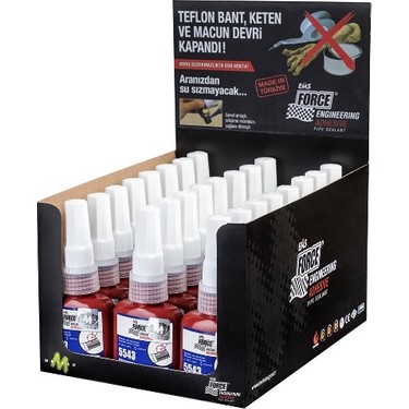 Ems Force Boru Sızdırmazlık Elemanı 5543 Sıvı Teflon 250ML Fiyatı