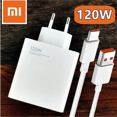 Trend Case Xiaomi Mi 120W Watt Turbo Hızlı Şarj Aleti Şarj Cihazı Adaptör Kablo Seti - Süper Hızlı