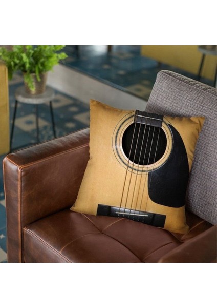 Gitar Yastık Kılıfı Kırlent