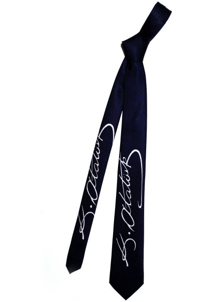 Atatürk Imza Kravat Lacivert fiyatları