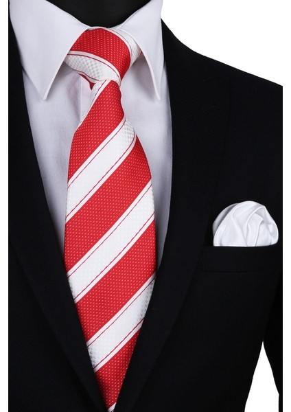 Kırmızı - Beyaz Ay Yıldız Türk Bayrağı Kravat indirimleri
