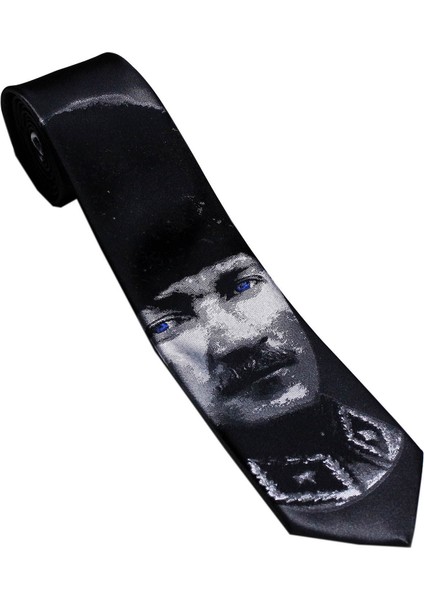 Mustafa Kemal Atatürk Gri Kravat