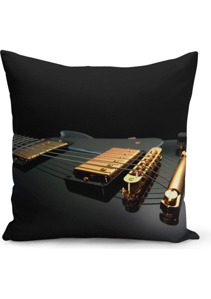 Gitar Yastık Kırlent Kılıfı