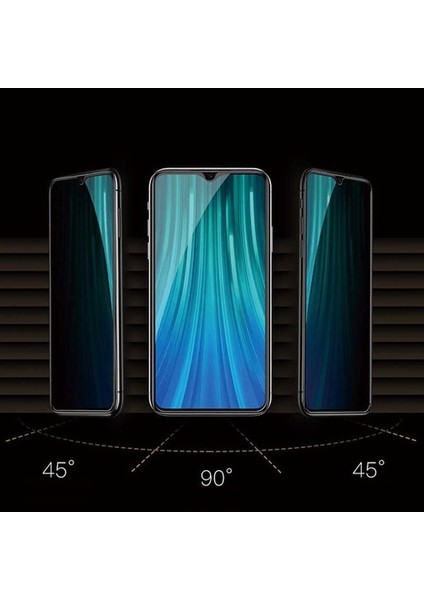 Samsung Galaxy A14 Uyumlu Tam Kapatan Hayalet Gizlilik Filtreli Kırılmaz Tamperli Cam Ekran Koruyucu