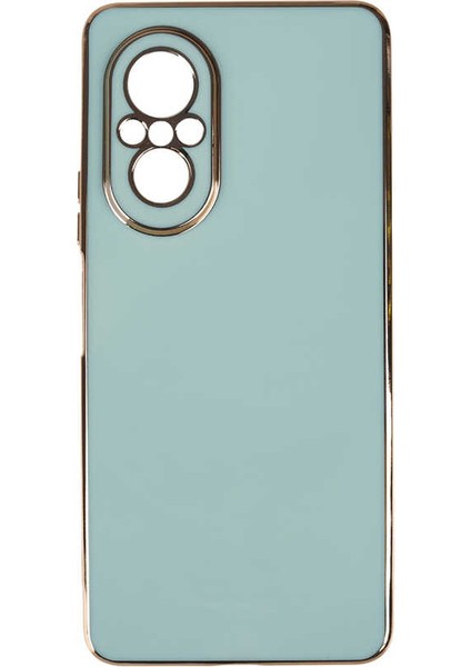 Huawei Nova 9 Se Kılıf Parlak Kenarlı Altın Işlemeli Kamera Korumalı Kapak (Bark) fiyatları