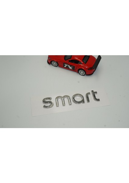Mercedes Benz Smart Bagaj Krom 3m Yazı Logo Orjinal Ürün