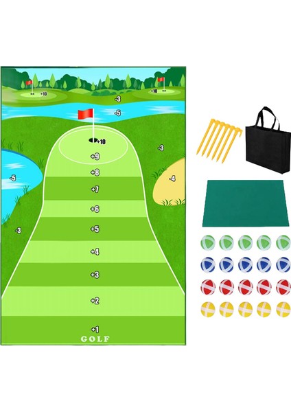 Golf Vurma Mat Golf Oyun Arka Bahçe Yetişkinler Sünger Mat Tırnak (Yurt Dışından) modelleri
