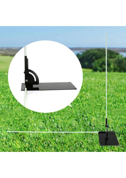 Golf Hizalama Çubukları Eğitim Yardımı Golf Eğitimi Için Golf Uygulama Plakası (Yurt Dışından)