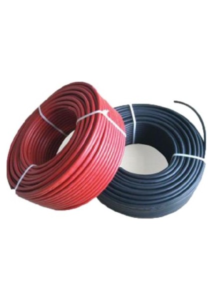 Solar Kablo 6 mm Kırmızı (10M)