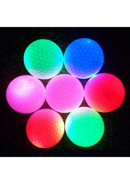 Işıklı Golf Topu 42.6mm LED Gece Golf Eğitim Aksesuar Beyaz (Yurt Dışından) indirimleri