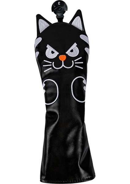 Su Geçirmez Golf Kulübü Başı, Açık Hava Spor Seyahati Putter Ipucu Headcover 5 Fairwaywood Siyah Kapsar (Yurt Dışından) fiyatları