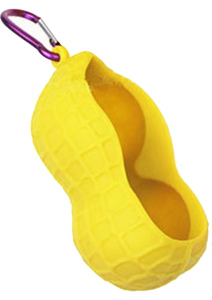 Fıstık Şekli Golf Topu Tutucu Çift Delikli Golf Topu Örtü Sarı (Yurt Dışından) fiyatları