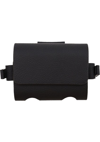 Mini Golf Top Çanta Konteyner Topu Taşıyıcı Kadın Erkekler Açık Hava Spor Torbası Siyah (Yurt Dışından)