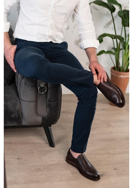 Slimfit Dar Paça Erkek Yazlık Gabardin Chino Pantolon fırsatları