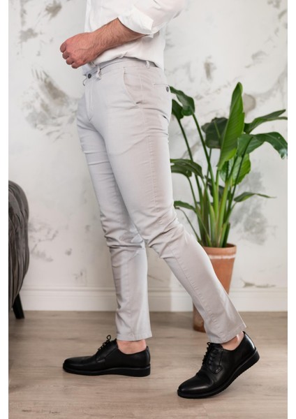 Slimfit Dar Paça Erkek Yazlık Gabardin Chino Pantolon fiyatları