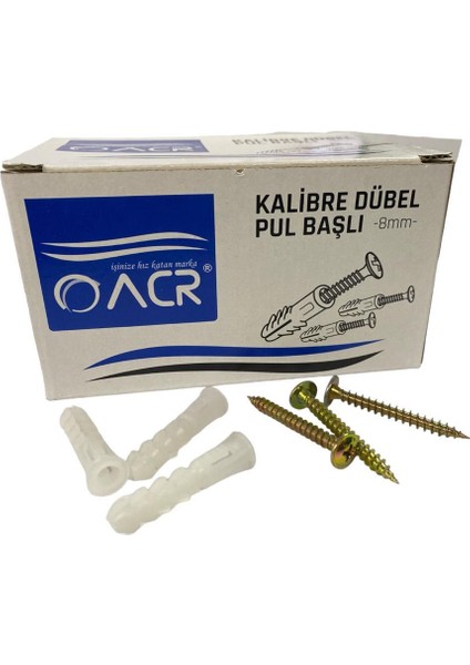 Acr 8 mm Kalibre Dubel 100 Adet