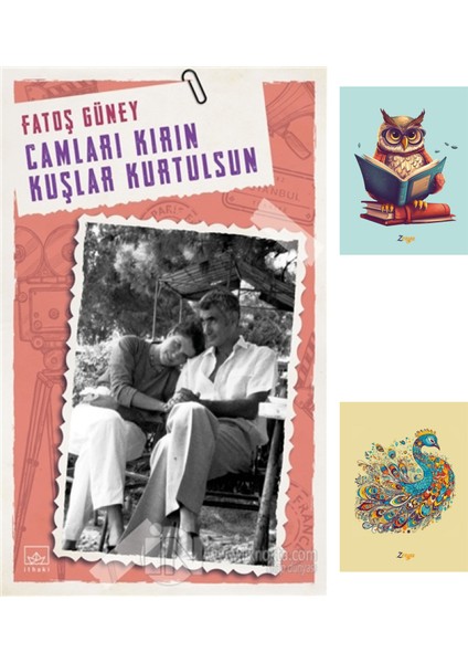 Camları Kırın Kuşlar Kurtulsun - Fatoş Güney + Not Defterli Set