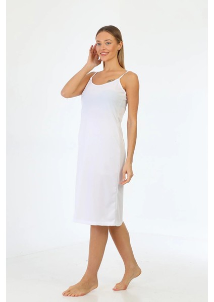 Ayarlanabilir Ip Askılı Uzun Elbise Astarı Jüpon fiyatları