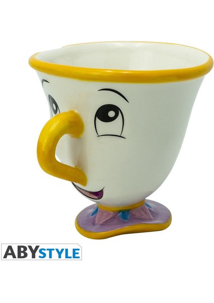 Dısney - Mug 3D - The Beauty & The Beast Chip