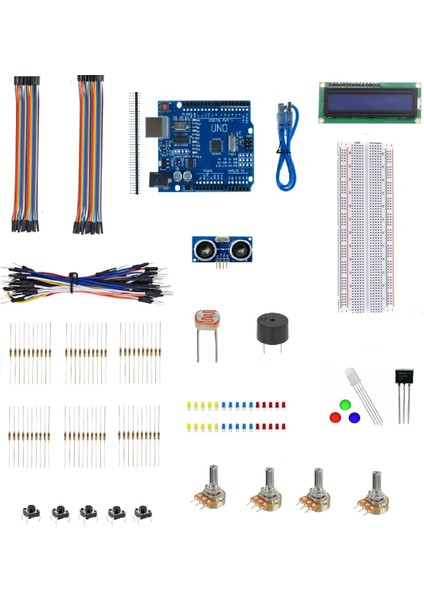 Emes Robotik 161 Parça Arduino Robotik Kodlama 37LI Sensör Setli Ultra Mega Set