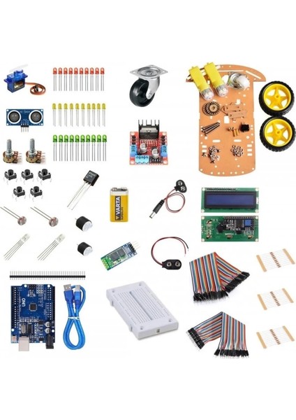 Arduino Proje Maker Set Araba Seti