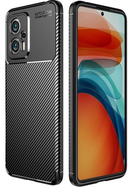 Xiaomi Poco X4 Gt ile Uyumlu Kılıf Focus Karbon Tasarım Telefon Kılıfı Kapak
